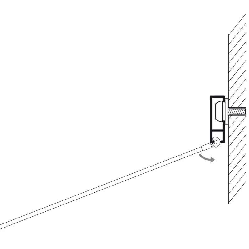 Aufhängeleiste weiß 200cm RC10320