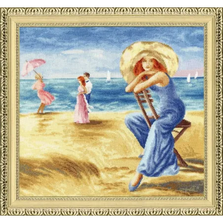 (Discontinued) Cross stitch kit "Sand Dunes" 37.7x35.1 cm S/CHM075