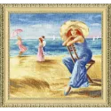 (Discontinued) Cross stitch kit "Sand Dunes" 37.7x35.1 cm S/CHM075