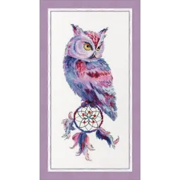 (Discontinued) Cross stitch kit "Dream Catcher" 30.5x13 cm S/F034