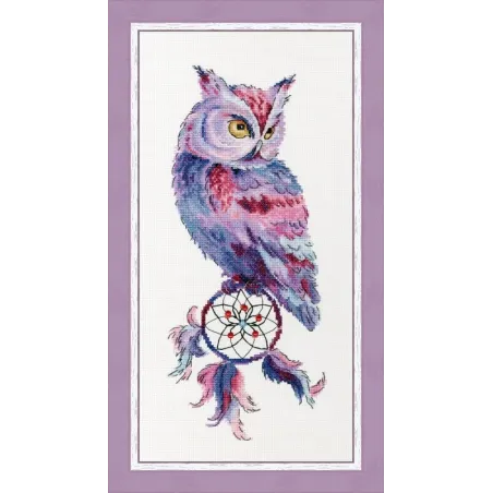 (Discontinued) Cross stitch kit "Dream Catcher" 30.5x13 cm S/F034