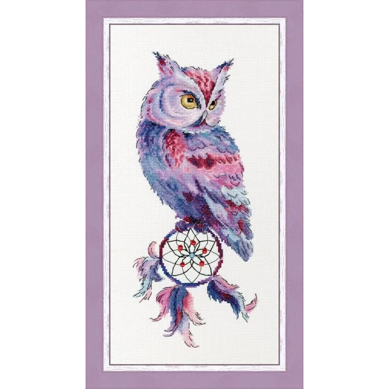 (Discontinued) Cross stitch kit "Dream Catcher" 30.5x13 cm S/F034