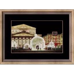 Siuvinėjimo kryželiu rinkinys "Teatrališka magija" 27,4 × 49 cm S/GM045