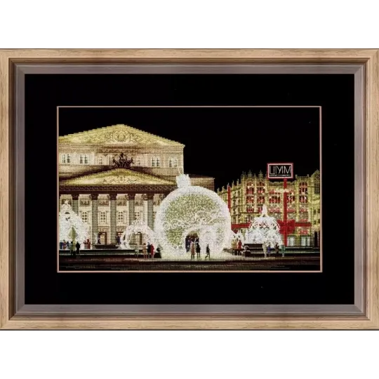 Cross stitch kit "Theatrical magic" 27.4 × 49 cm S/GM045