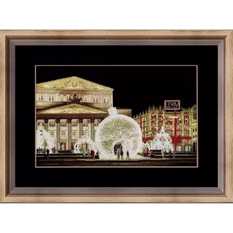 Cross stitch kit "Theatrical magic" 27.4 × 49 cm S/GM045