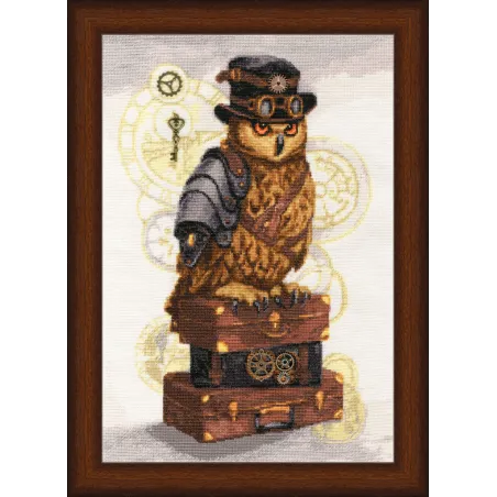 Kreuzstich-Set "Zeitschlüssel" 38x25,7 cm S/LS006