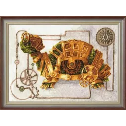 Kryželiu siuvinėjimo rinkinys "Ilgamžiškumo meistras" 26.7 × 38 cm S/LS008