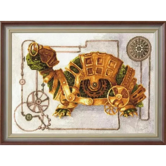 Kreuzstich-Set "Meister der Langlebigkeit" 26.7 × 38 cm S/LS008