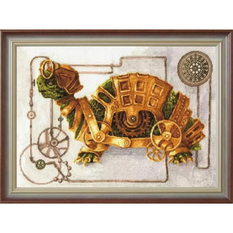 Kreuzstich-Set "Meister der Langlebigkeit" 26.7 × 38 cm S/LS008