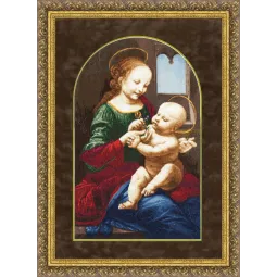 Cross stitch kit "Benois Madonna" 54.6x34 cm S/MK028
