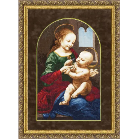 Cross stitch kit "Benois Madonna" 54.6x34 cm S/MK028