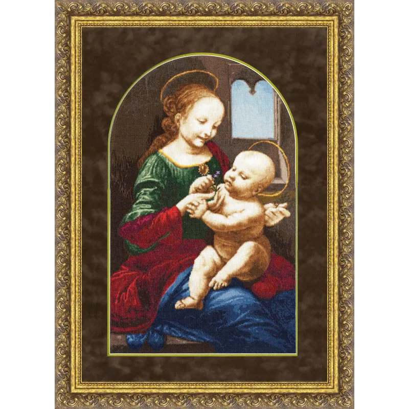 Cross stitch kit "Benois Madonna" 54.6x34 cm S/MK028