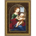 Cross stitch kit "Benois Madonna" 54.6x34 cm S/MK028