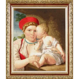 Nurse with a baby S/MK059
