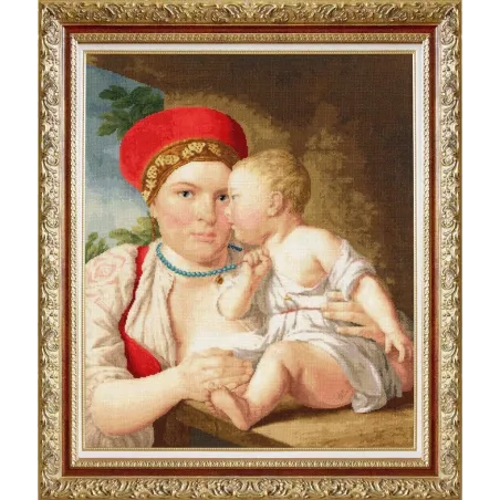 Кормилица с ребёнком S/MK059
