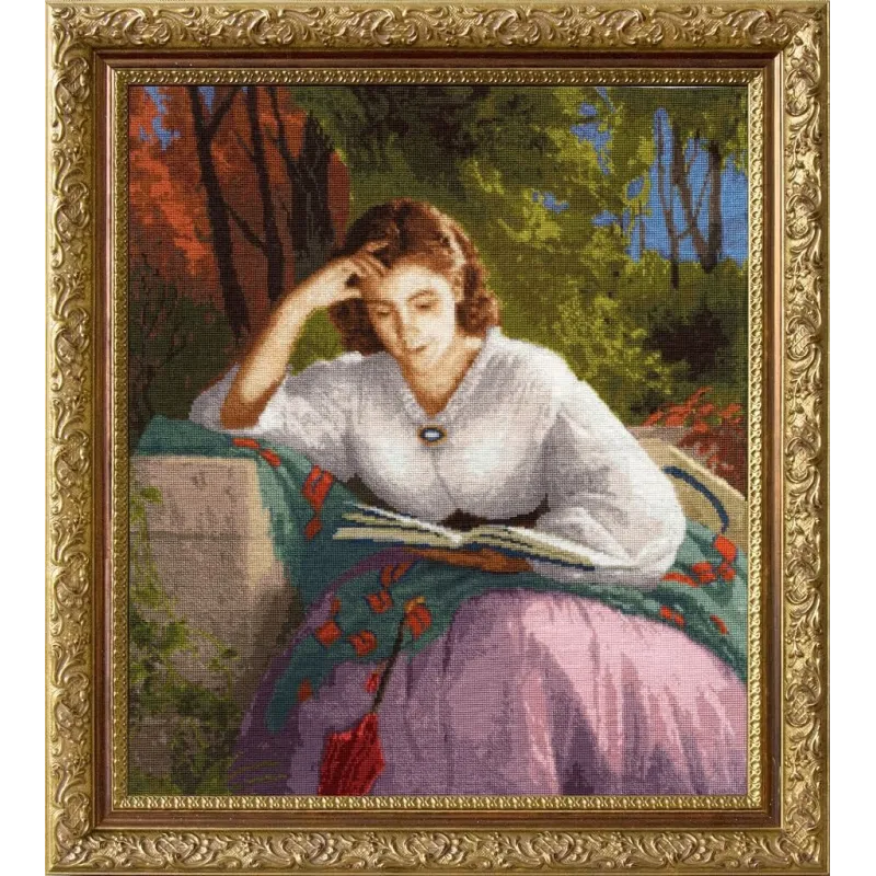 Lecture. Portrait de l'épouse de l'artiste  S/MK064