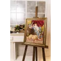 Cross stitch kit "In the artist`s studio" 47.5 × 36 cm 1881 S/MK068
