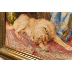 Cross stitch kit "In the artist`s studio" 47.5 × 36 cm 1881 S/MK068