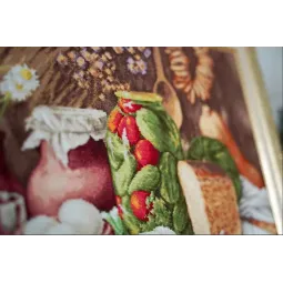 Cross stitch kit "Village still life" 29×39 cm S/SM035