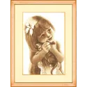 (Eingestellt) Kreuzstich-Set "Liebes Kätzchen" 27x40cm S/SV011