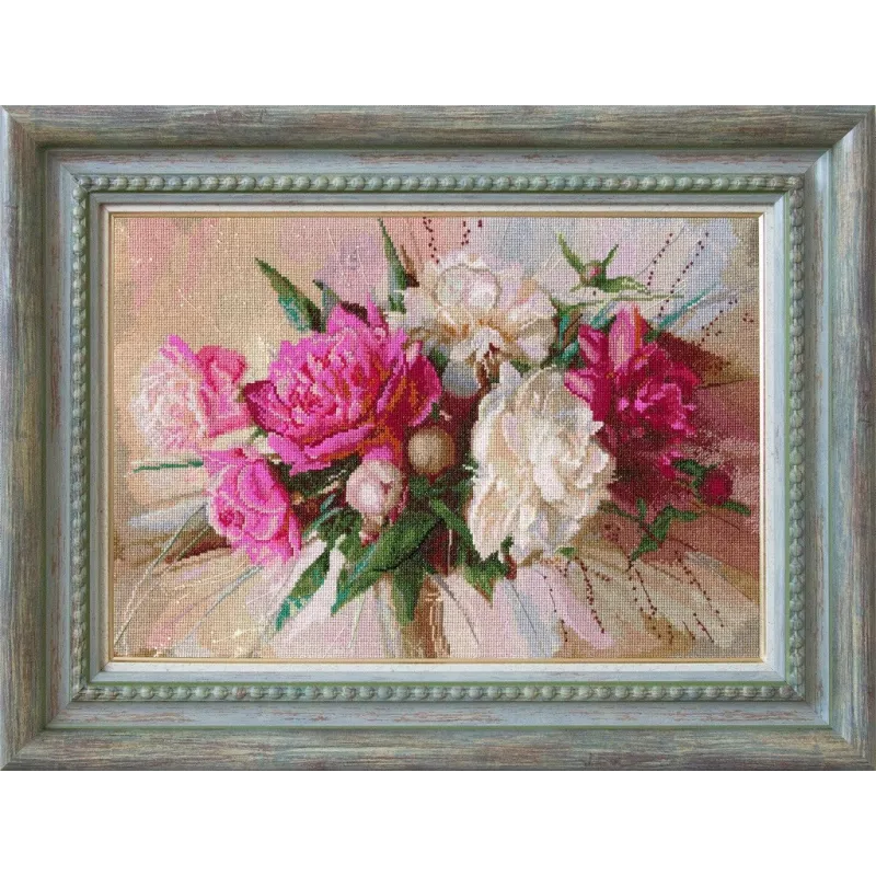 Kit de point de croix "Énergie d'amour" 25,7×37,5 cm S/SZH061