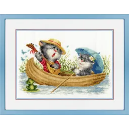 SALE Kreuzstich-Set "Serenade" 24 × 14,5 cm S/VK061