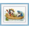 SALE Kreuzstich-Set "Serenade" 24 × 14,5 cm S/VK061
