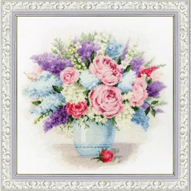 Cross stitch kit "Lilac dreams" 31.5 × 30.5 cm S/AK015