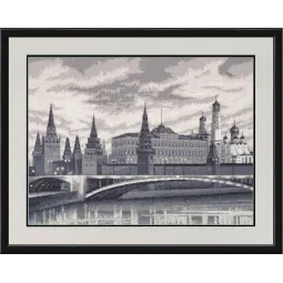 (Discontinued) Cross stitch kit "Moscow" 42.8x56.7 cm S/VS007