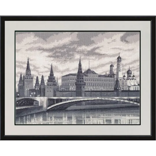 (Discontinued) Cross stitch kit "Moscow" 42.8x56.7 cm S/VS007