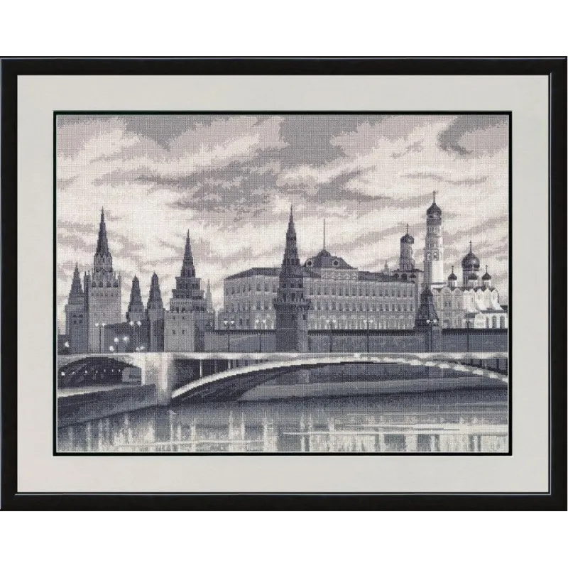 (Discontinued) Cross stitch kit "Moscow" 42.8x56.7 cm S/VS007