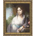 Cross stitch kit "Portrait of M.I.Lopukhina" 46x37.4 cm S/MK010