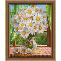 (S) Chamomiles près de la fenêtre 40x50 cm AZ-1768