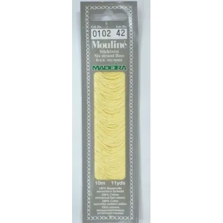 Cotton mouline threads 10m M017/0102