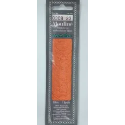 Medvilniniai siuvinėjimo siūlai, 10m M017/0308