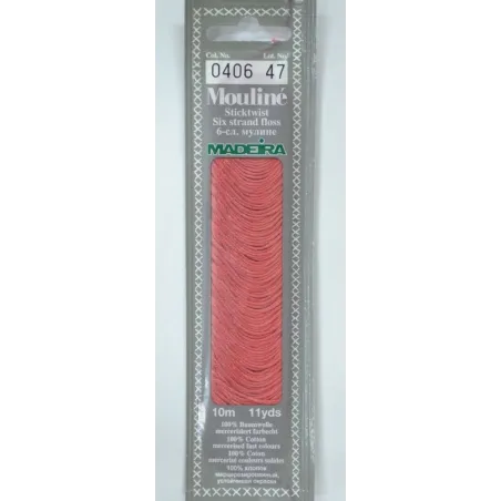 Fils de coton mouliné 10m M017/0406