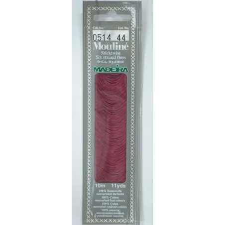 Medvilniniai siuvinėjimo siūlai, 10m M017/0514