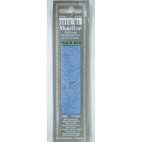 Baumwoll-Mouliné-Garne 10m M017/0910