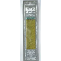 Medvilniniai siuvinėjimo siūlai, 10m M017/1607