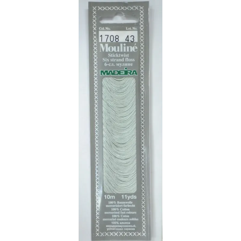 fils à broder en coton 10m M017/1708