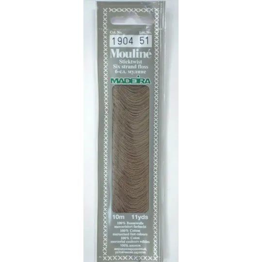 Baumwoll-Mouline-Garne 10m M017/1904