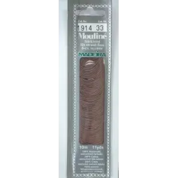 Medvilniniai siuvinėjimo siūlai, 10m M017/1914