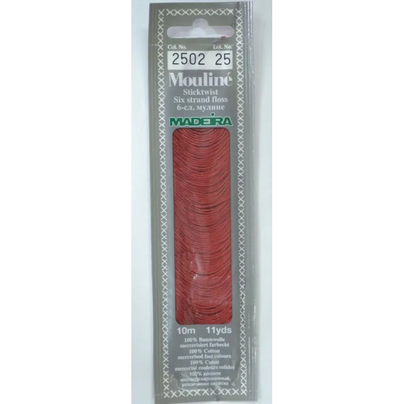 Fils de coton mouliné 10m M017/2502