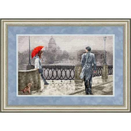 Cross stitch kit "White Nights" 26x42 cm S/GM040