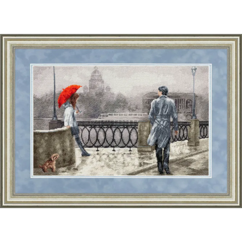 Cross stitch kit "White Nights" 26x42 cm S/GM040