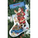 Набор для Вышивания "Санта Проверяет Свой Список" D08645
