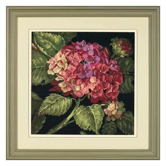 Kit de point de tapisserie Hydrangea Bloom D20053
