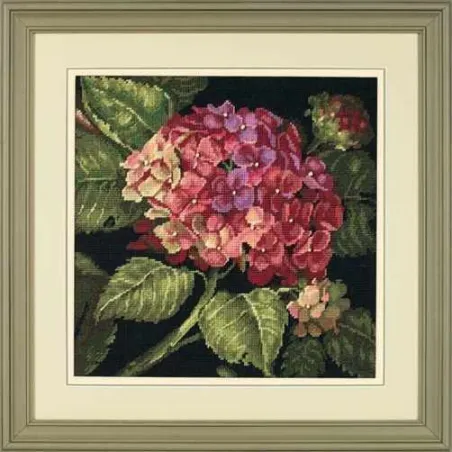 Kit de point de tapisserie Hydrangea Bloom D20053