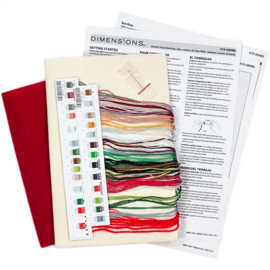 Weihnachtsmann-Truck-Strumpf D70-08986