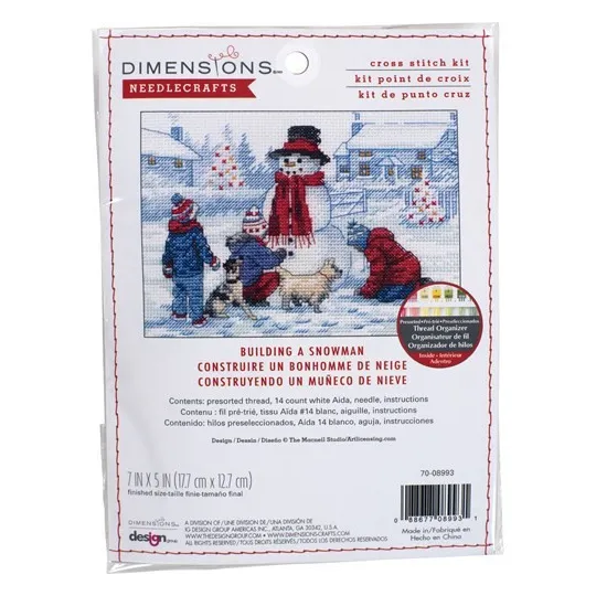 Einen Schneemann bauen D70-08993